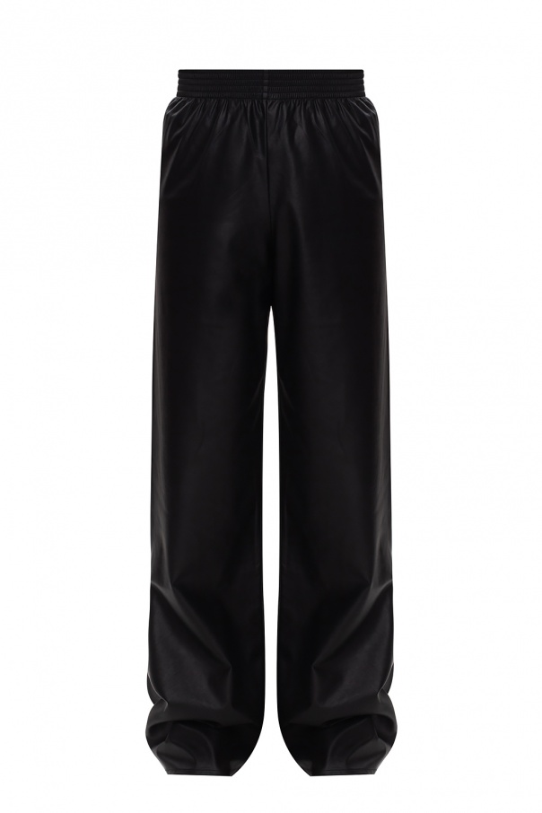 Black Wide - legged trousers Raf Simons - urban surface lara